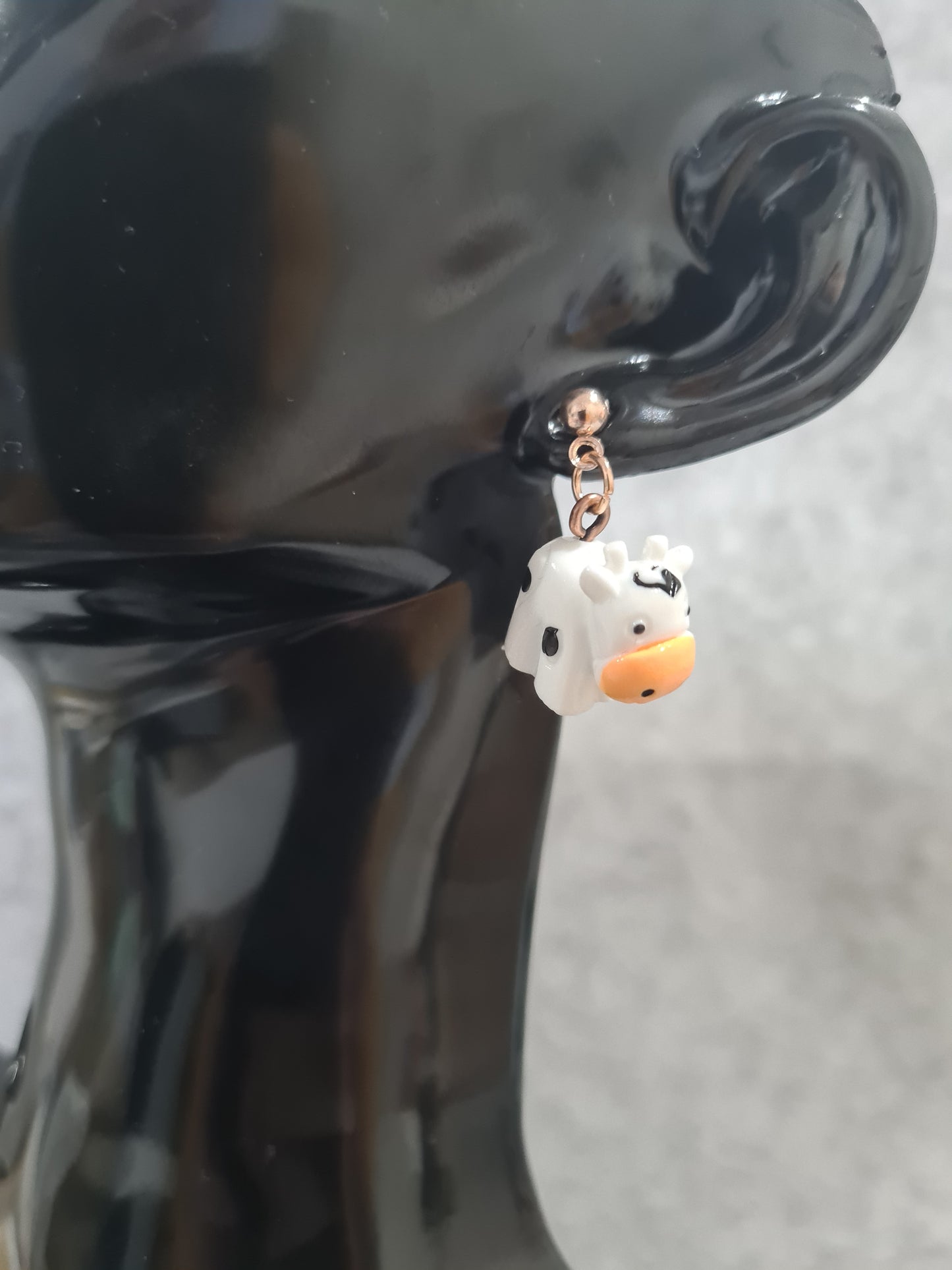 Cow Stud Earrings (Gold/SIlver/Rose Gold)