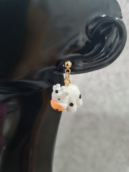 Cow Stud Earrings (Gold/SIlver/Rose Gold)
