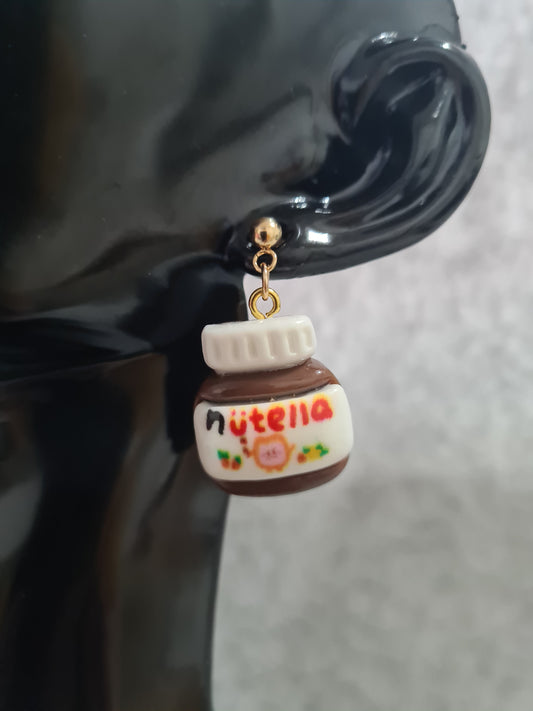 Nutella Stud Earrings