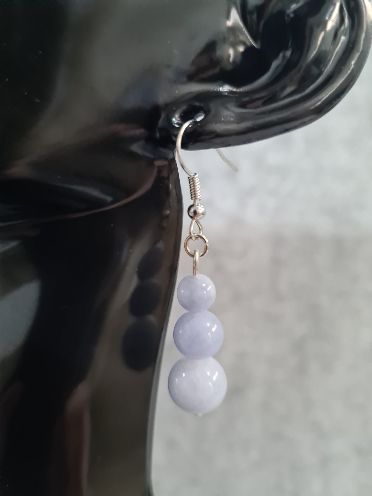 Stone Teardrop Earrings (Gold/Rose Gold/Sterling Silver)