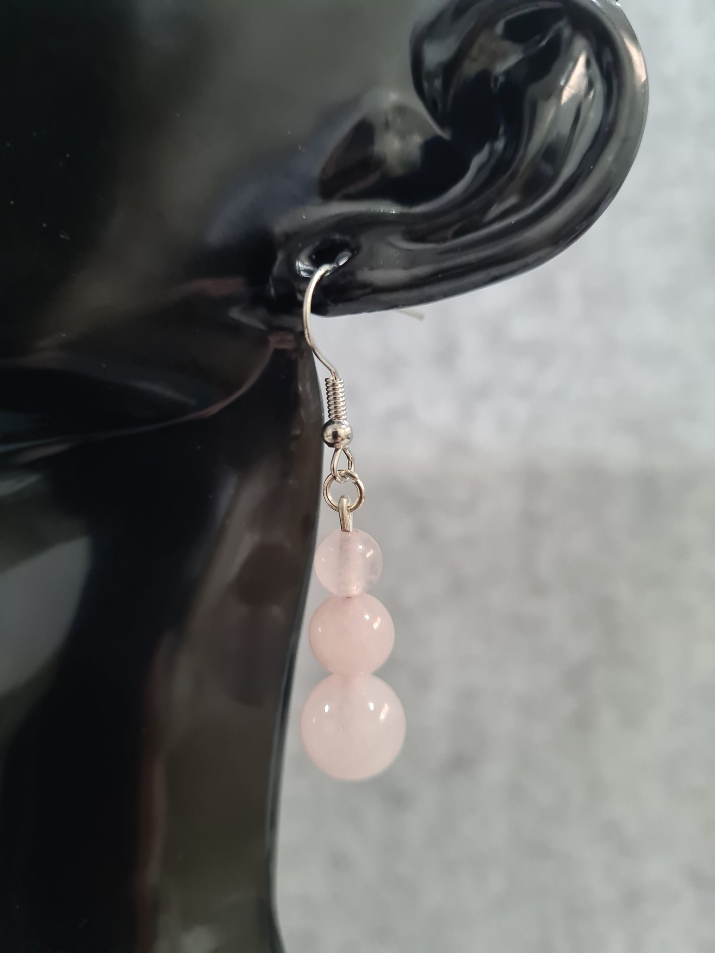 Stone Teardrop Earrings (Gold/Rose Gold/Sterling Silver)
