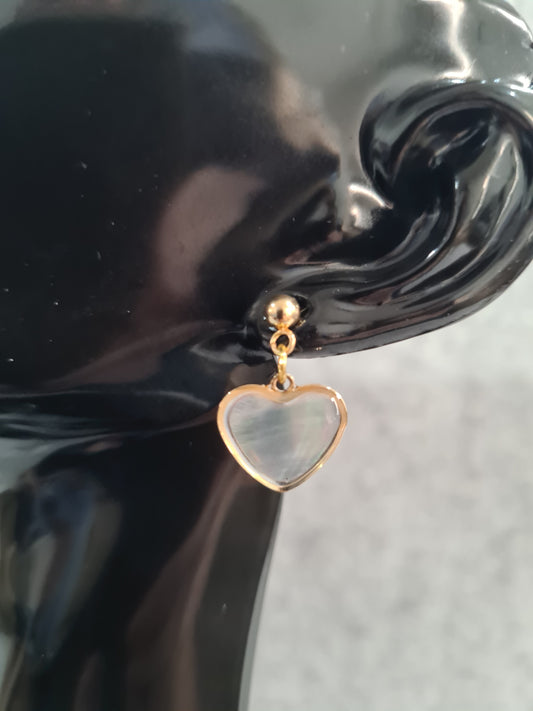 Heart Star Shell, Earrings (Various Designs)
