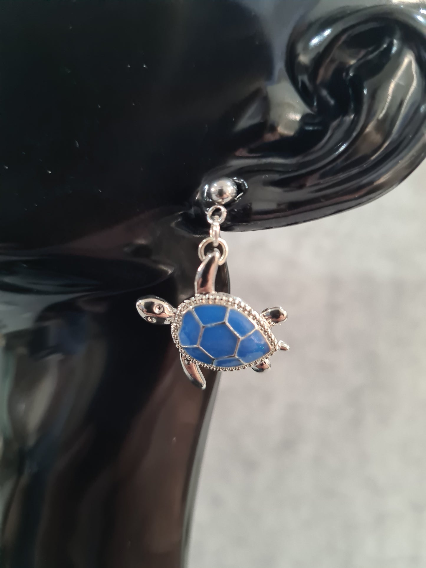 Turtle Earrings (Rose Gold, Gold & Silver)