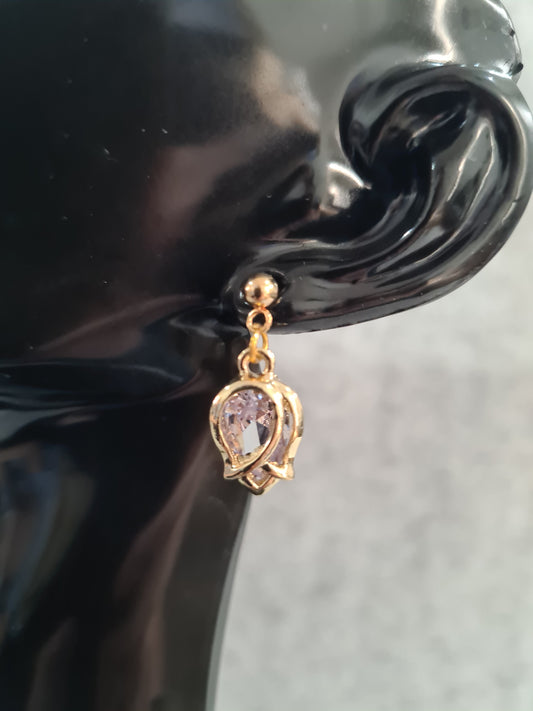 Elegant Rose, Earrings
