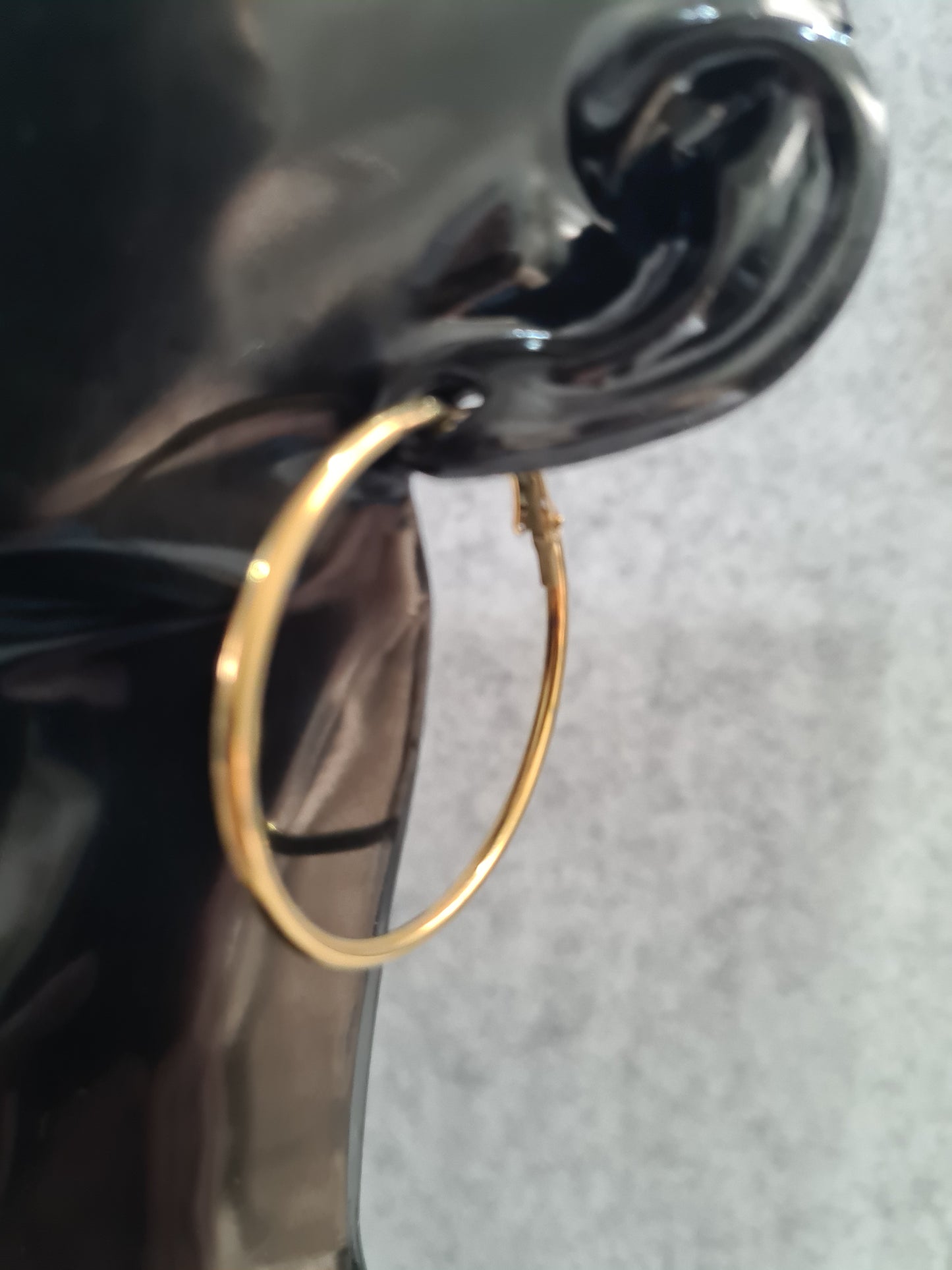 Hoop Earrings, Golden & Silver Plated (30mm, 40mm & 50mm)