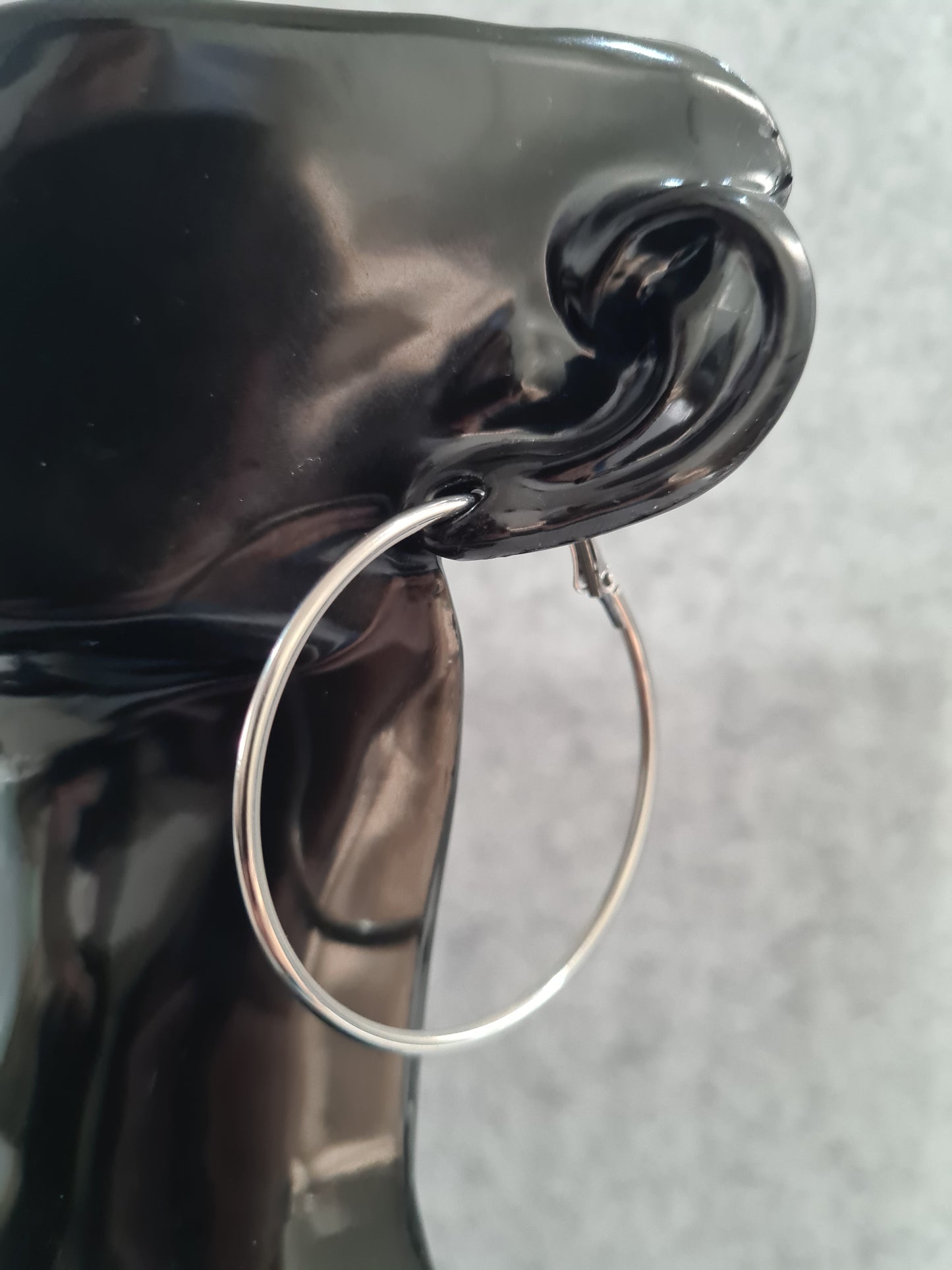 Hoop Earrings, Golden & Silver Plated (30mm, 40mm & 50mm)