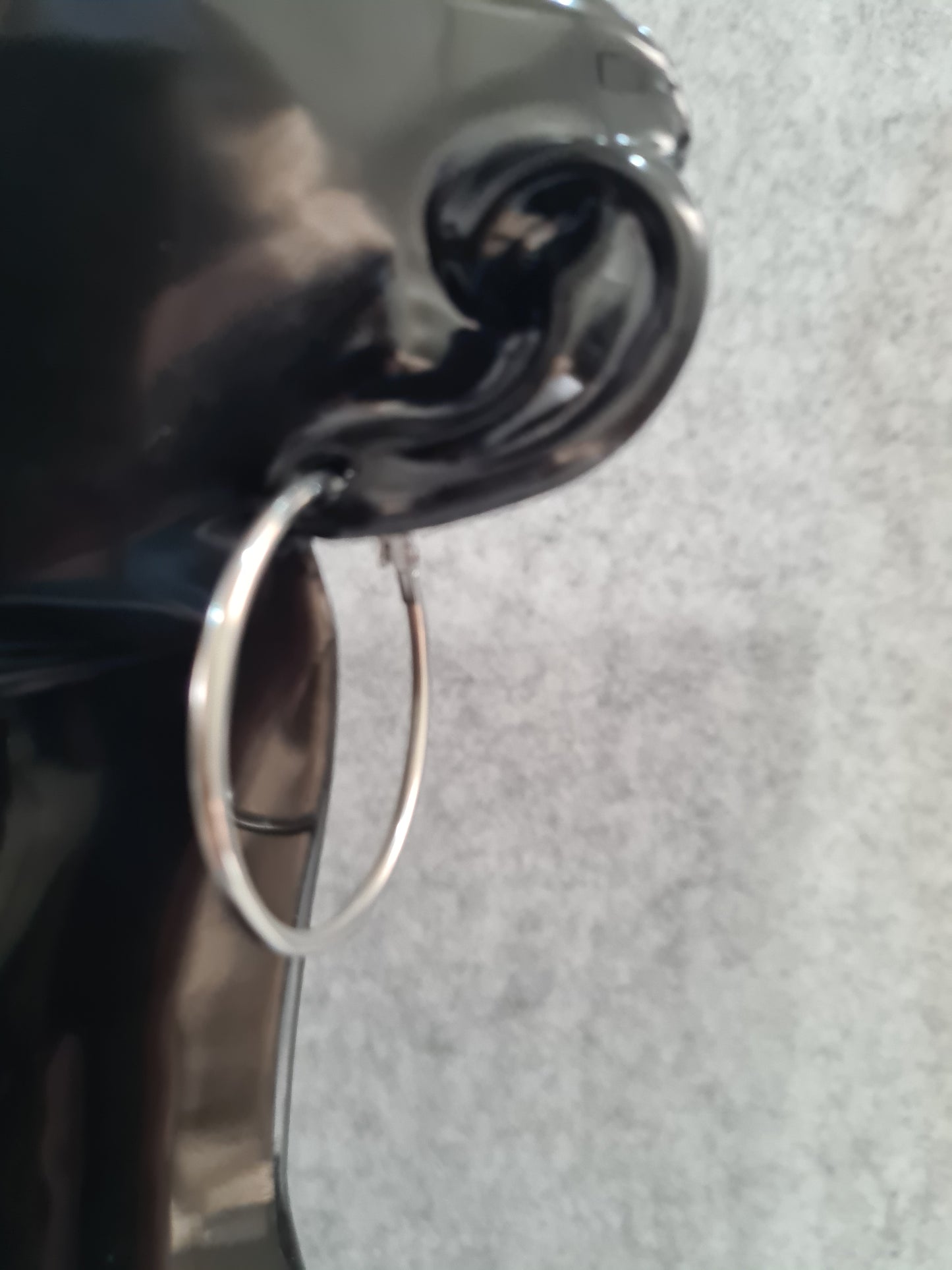 Hoop Earrings, Golden & Silver Plated (30mm, 40mm & 50mm)