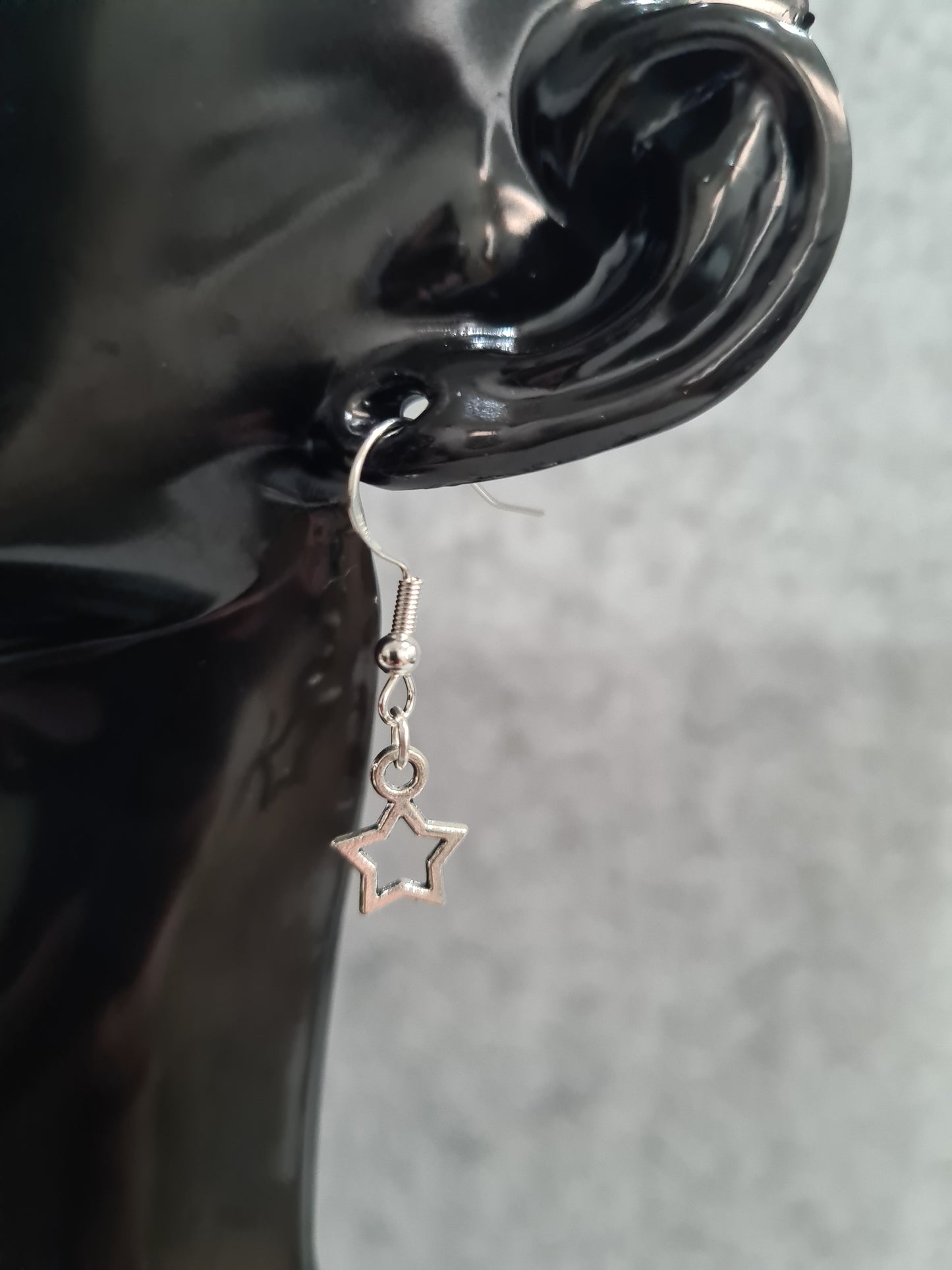 Star Sun & Moon, Silver Shepherd Earrings