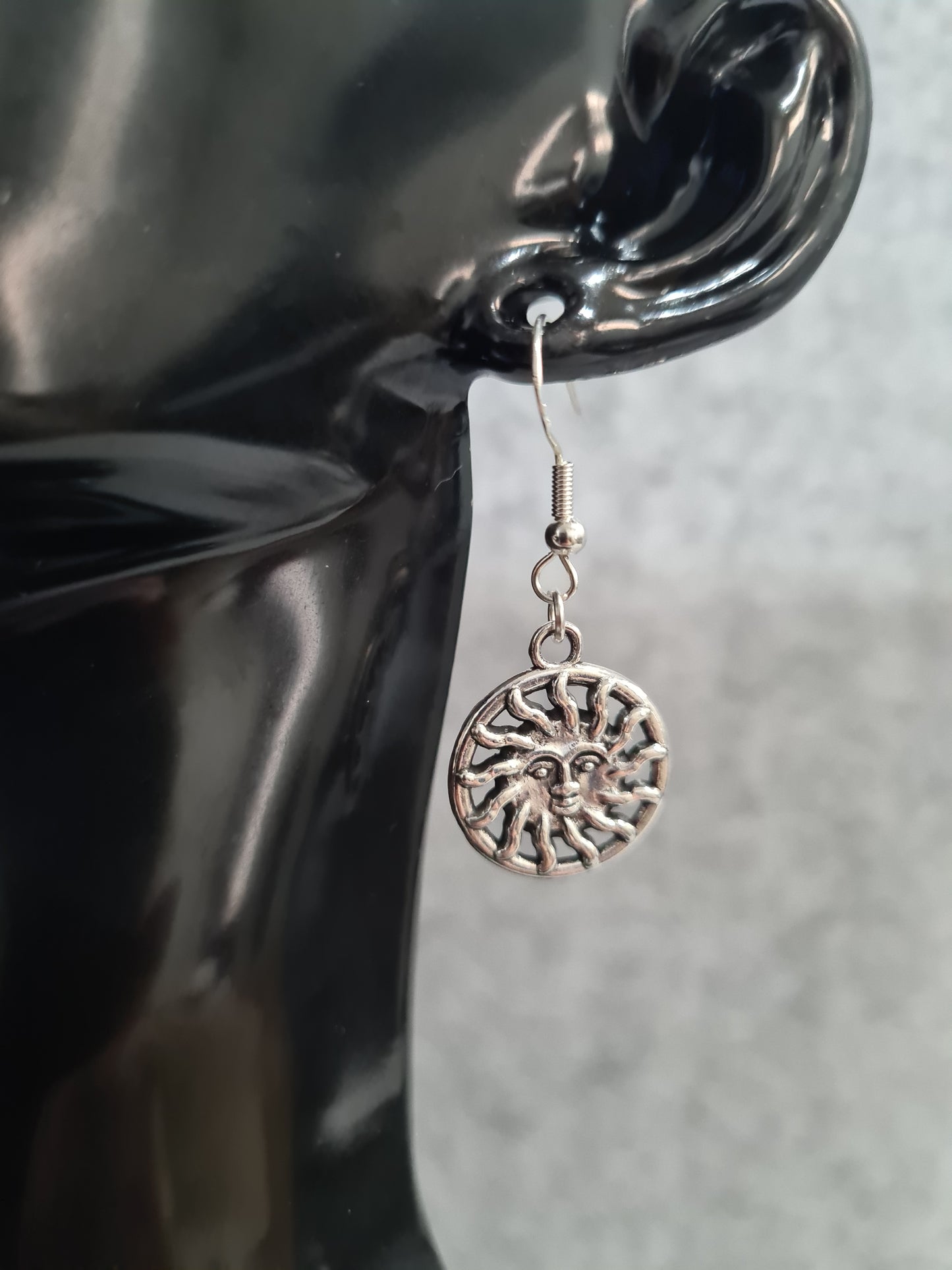 Star Sun & Moon, Silver Shepherd Earrings