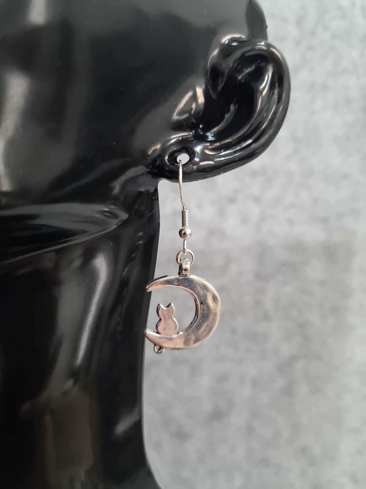 Star Sun & Moon, Silver Shepherd Earrings