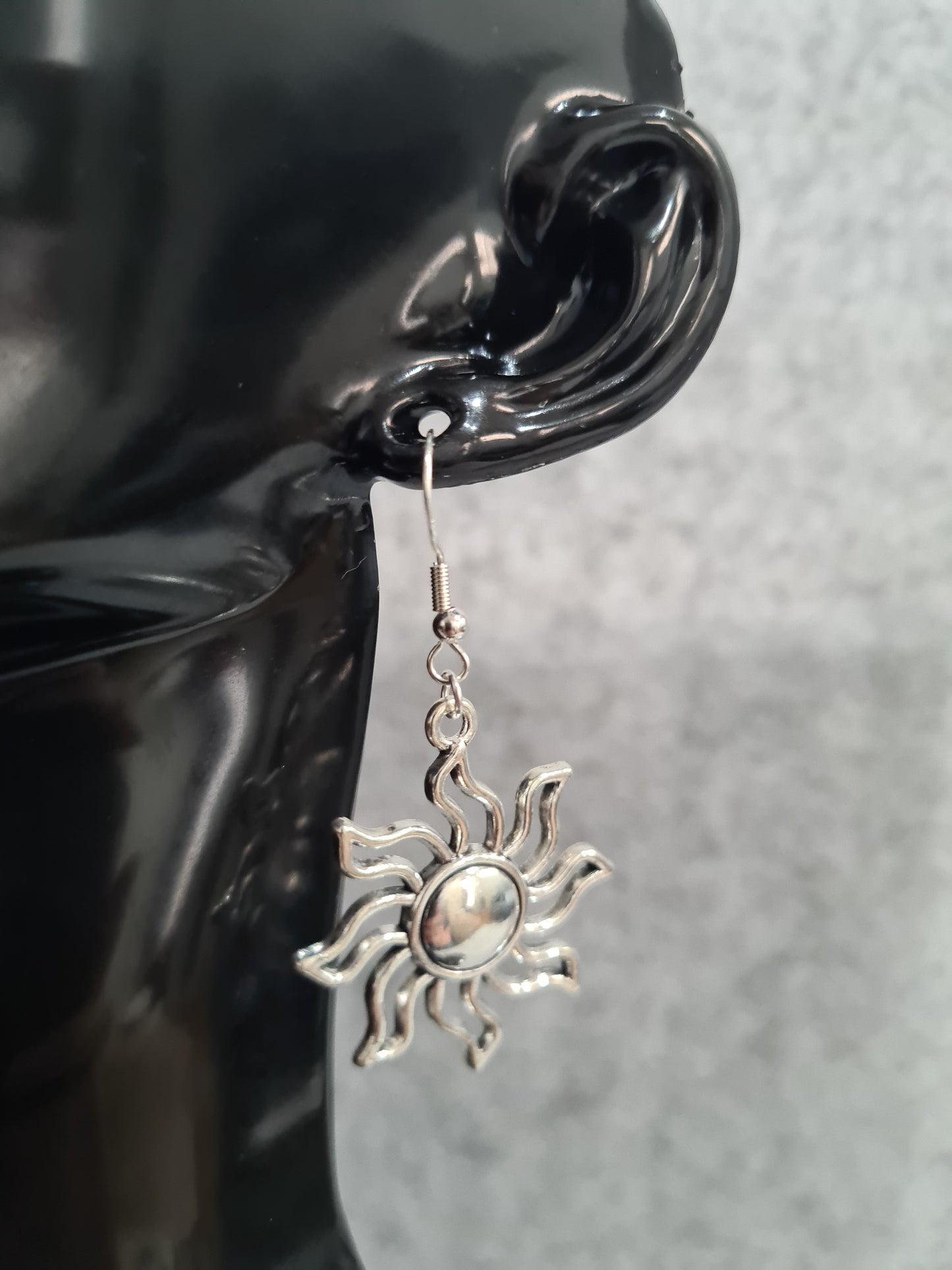 Star Sun & Moon, Silver Shepherd Earrings