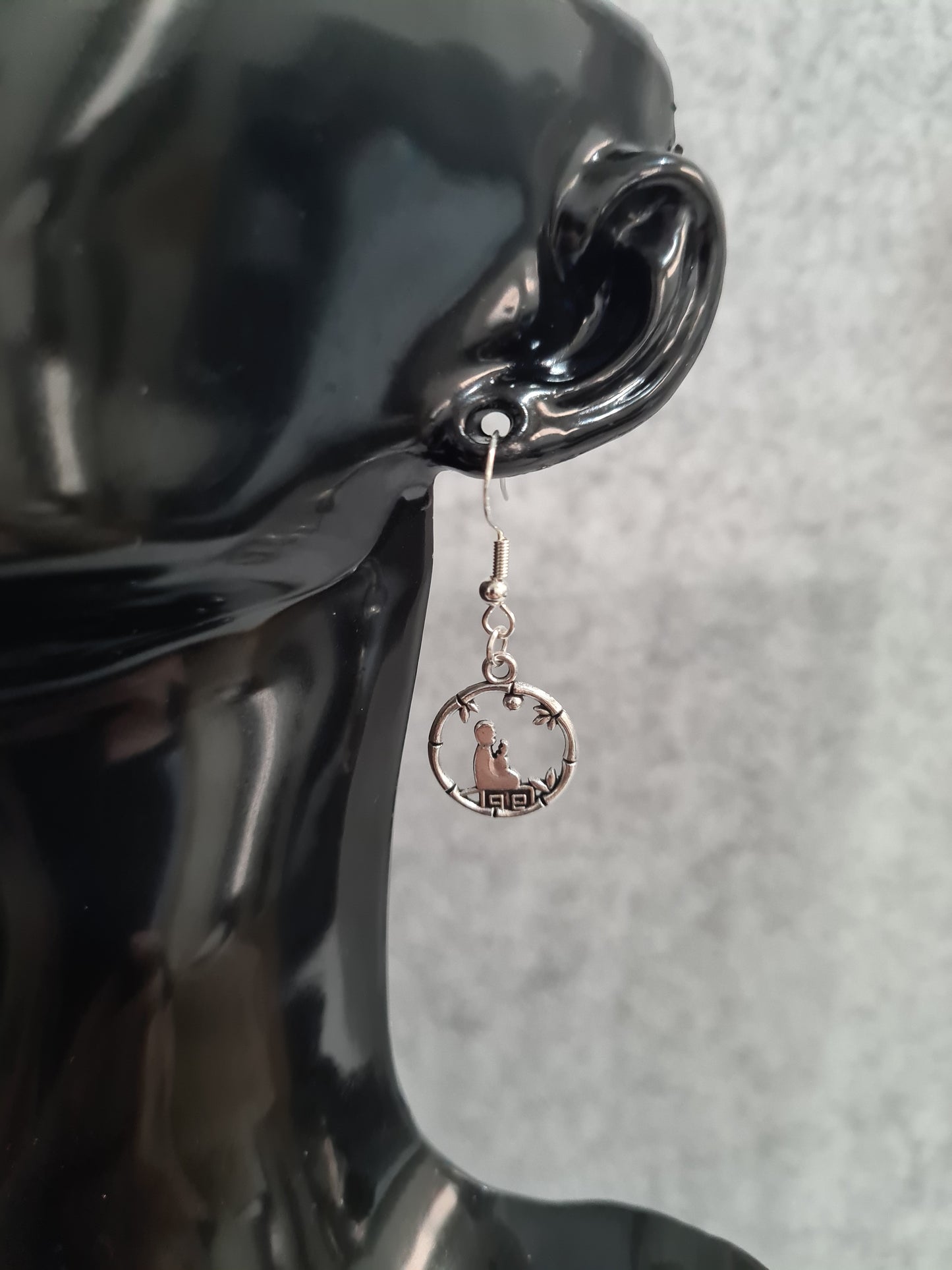 Star Sun & Moon, Silver Shepherd Earrings