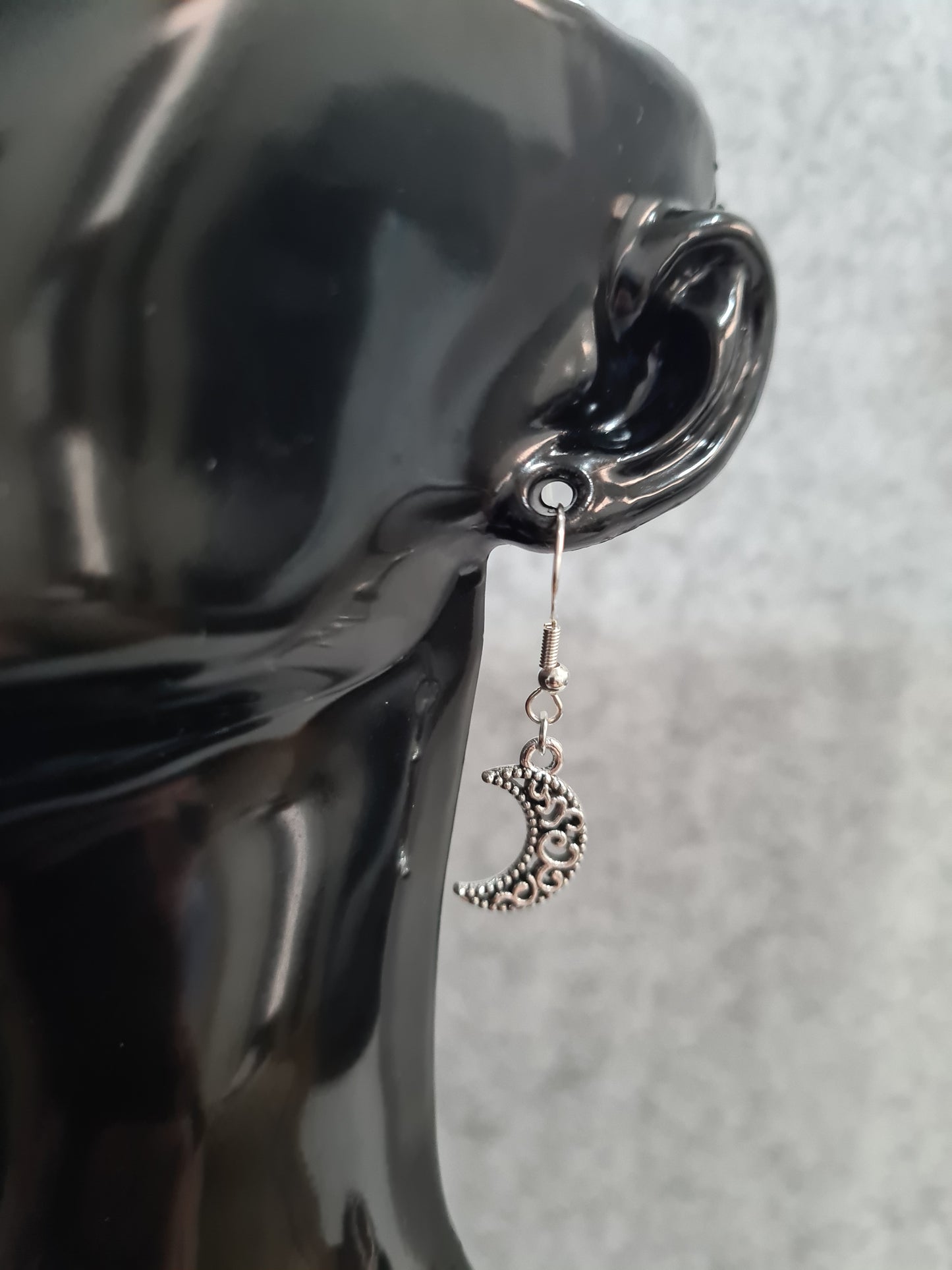 Star Sun & Moon, Silver Shepherd Earrings