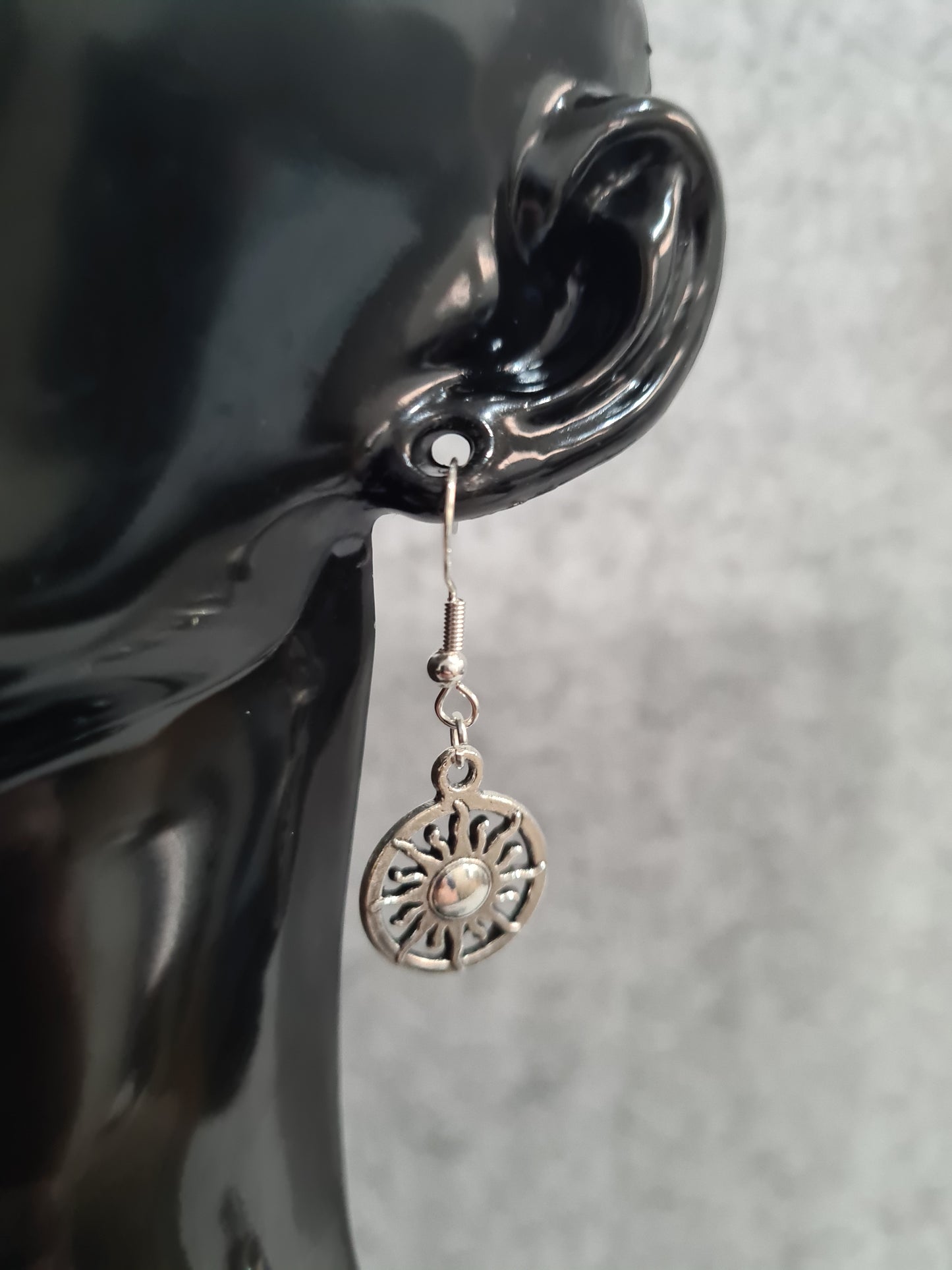 Star Sun & Moon, Silver Shepherd Earrings