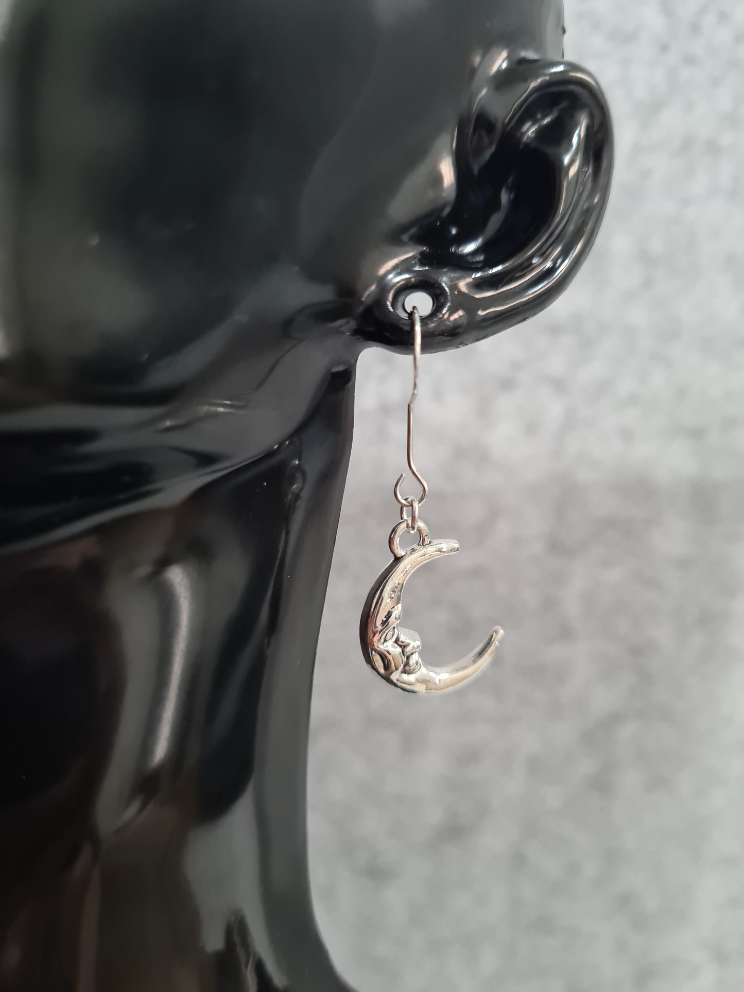 Star Sun & Moon, Silver Shepherd Earrings