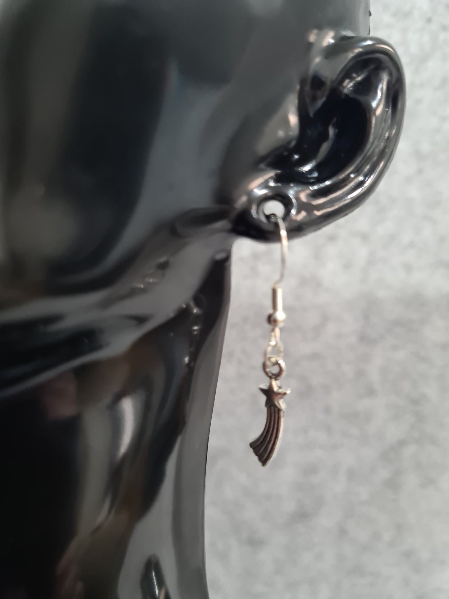 Star Sun & Moon, Silver Shepherd Earrings