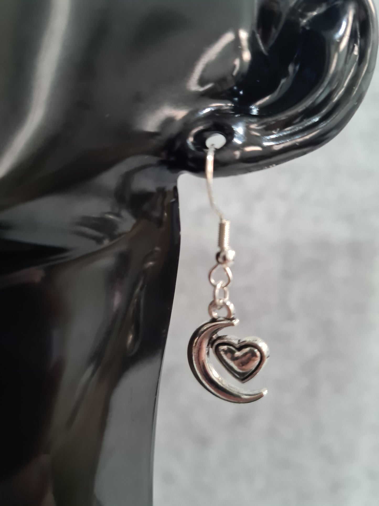 Star Sun & Moon, Silver Shepherd Earrings