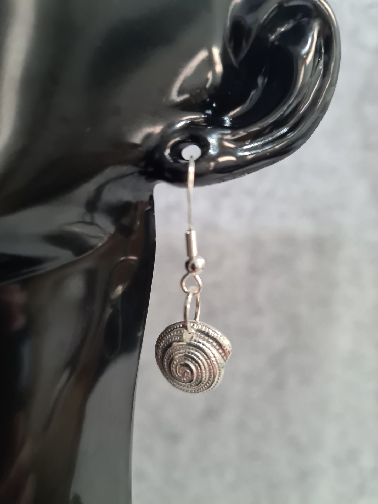 Plastic Sea Earrings (Shepherd Hook)