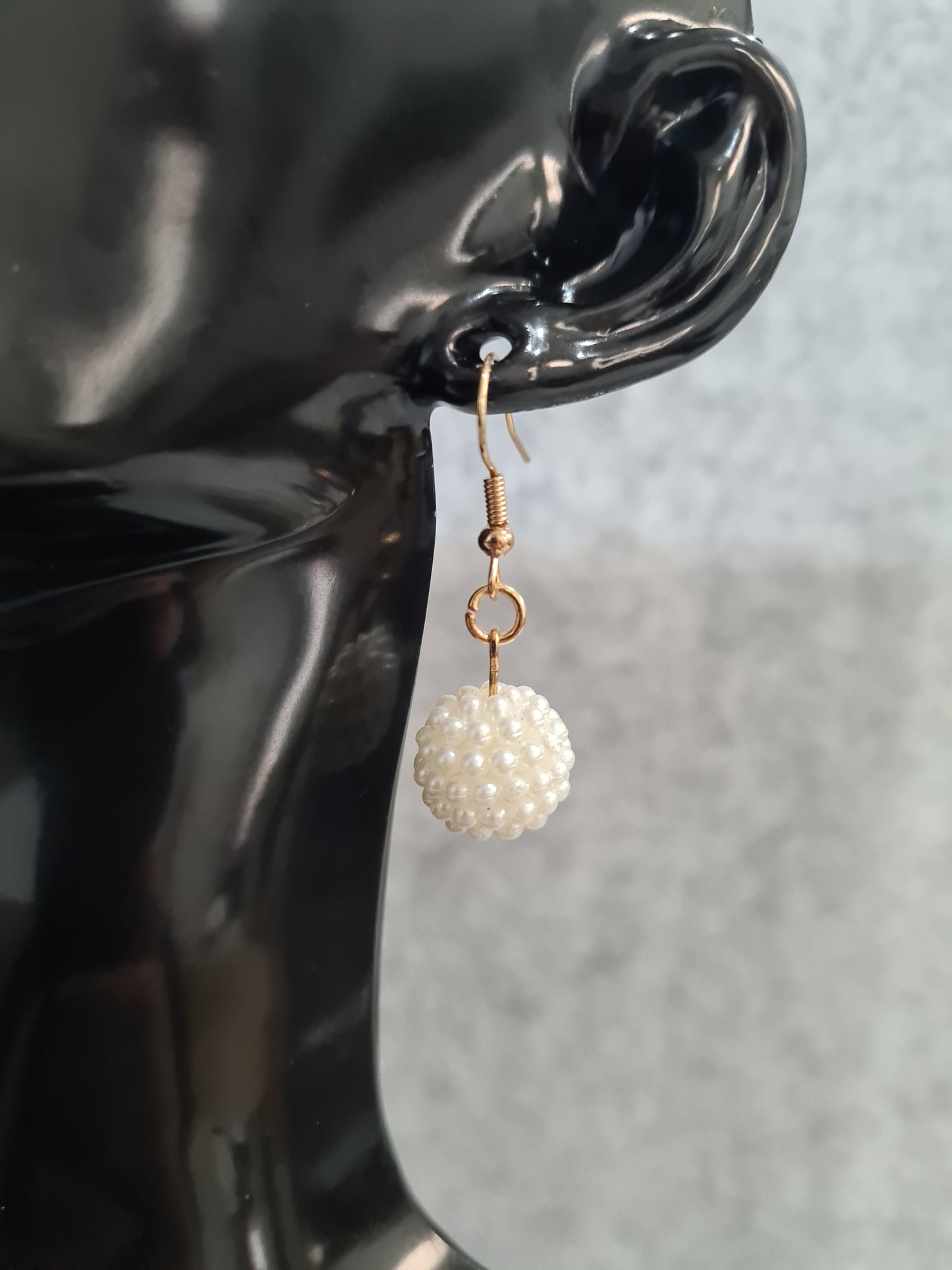 Cluster Earrings, Shepherd Hook (Gold & Silver)