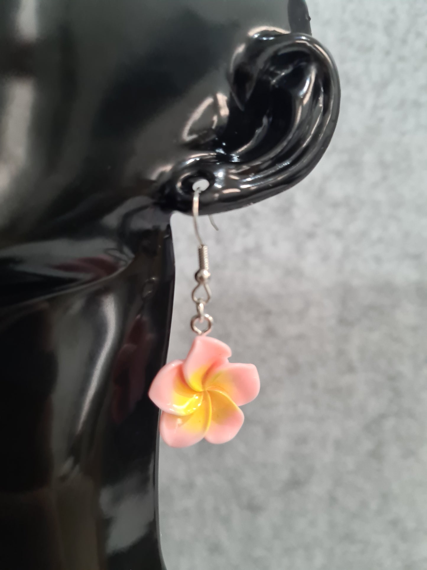 Summer Flower, Shepphard Hook Earrings (Gold, Silver & Rose Gold)