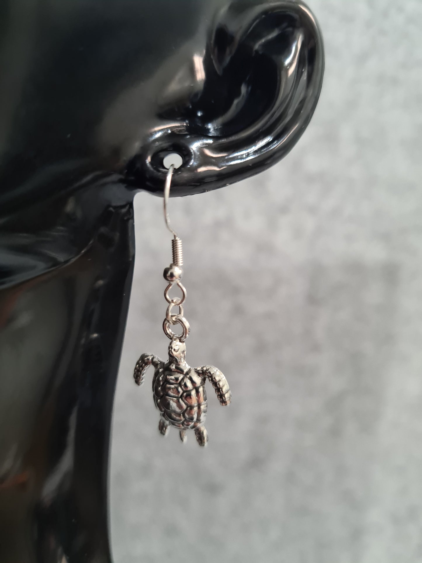 Turtle Earrings (Rose Gold, Gold & Silver)