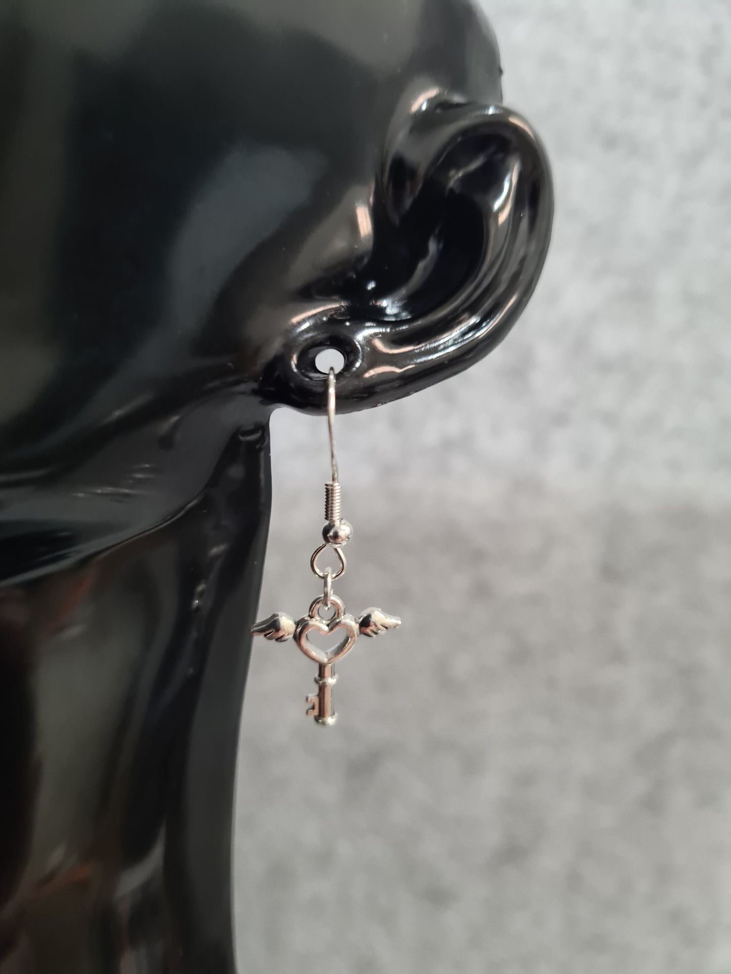 Assorted Metal, Silver Earrings Shepherd Hook