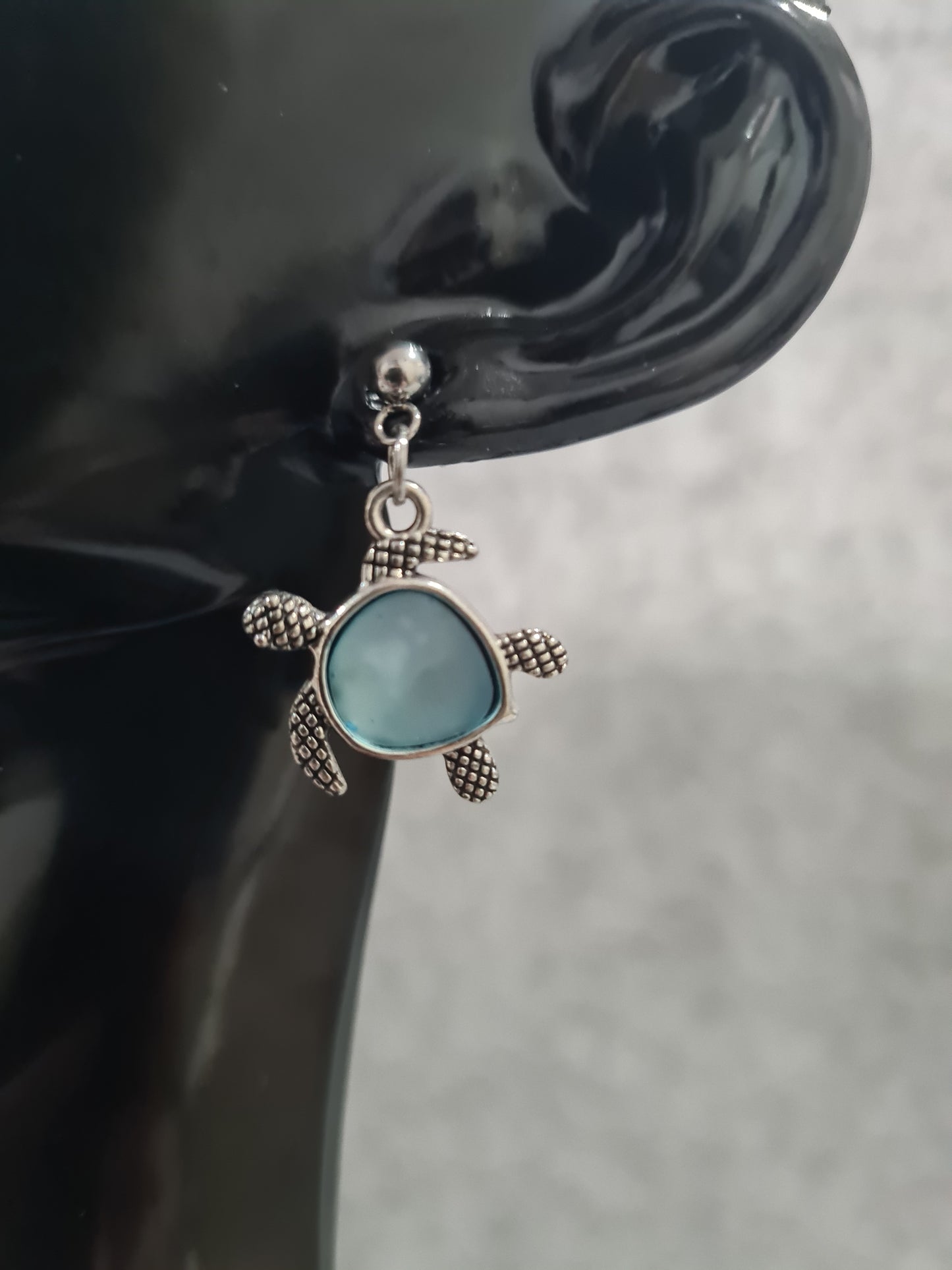 Turtle Earrings (Rose Gold, Gold & Silver)