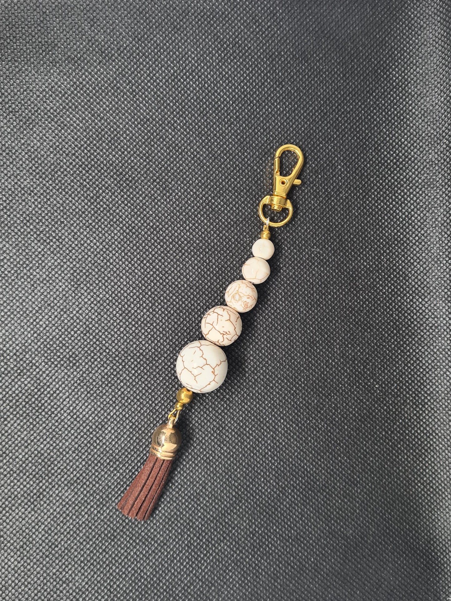 Turquoise Stone Keychains