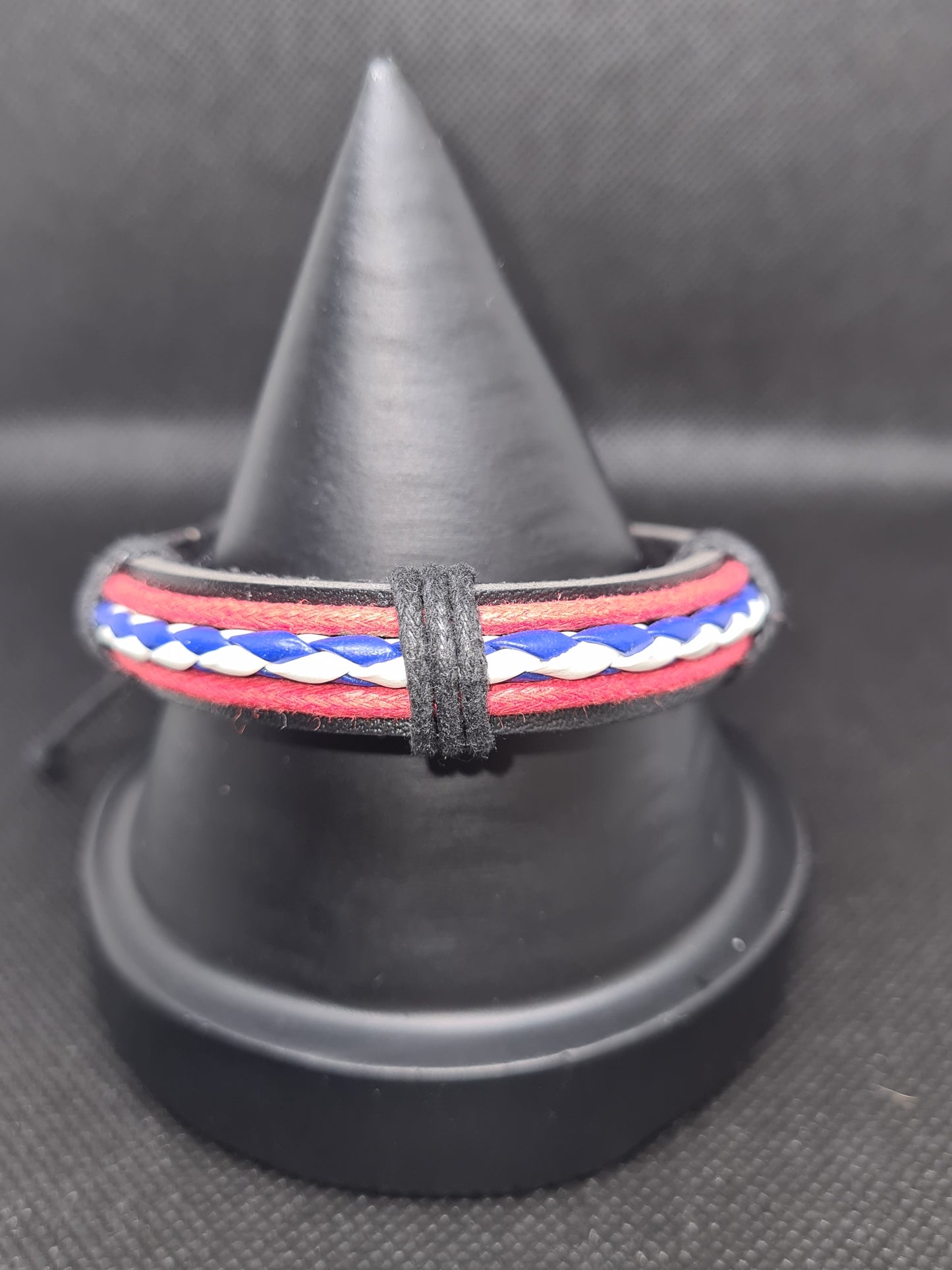 Leather Multi Colour Mixed Style Bracelet, Black