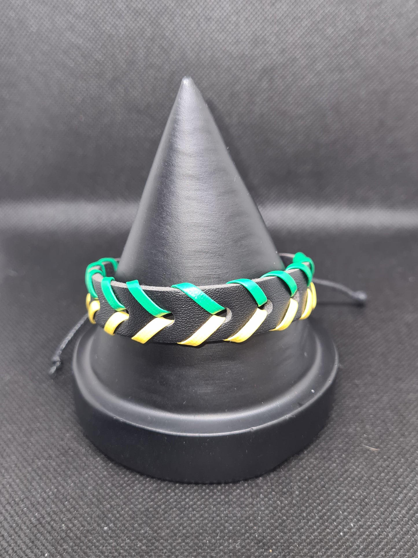 Leather Multi Colour Mixed Style Bracelet, Black