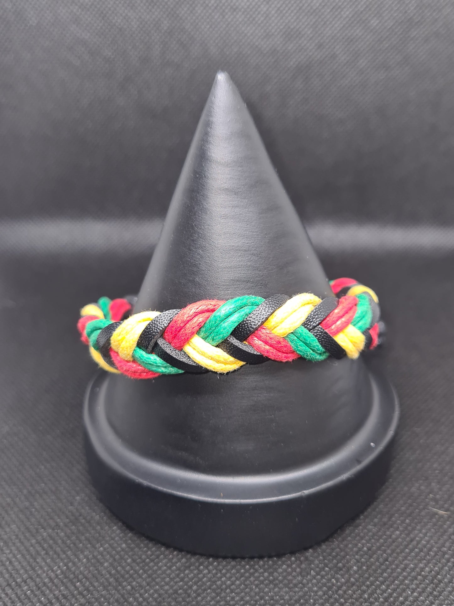 Leather Multi Colour Mixed Style Bracelet, Black