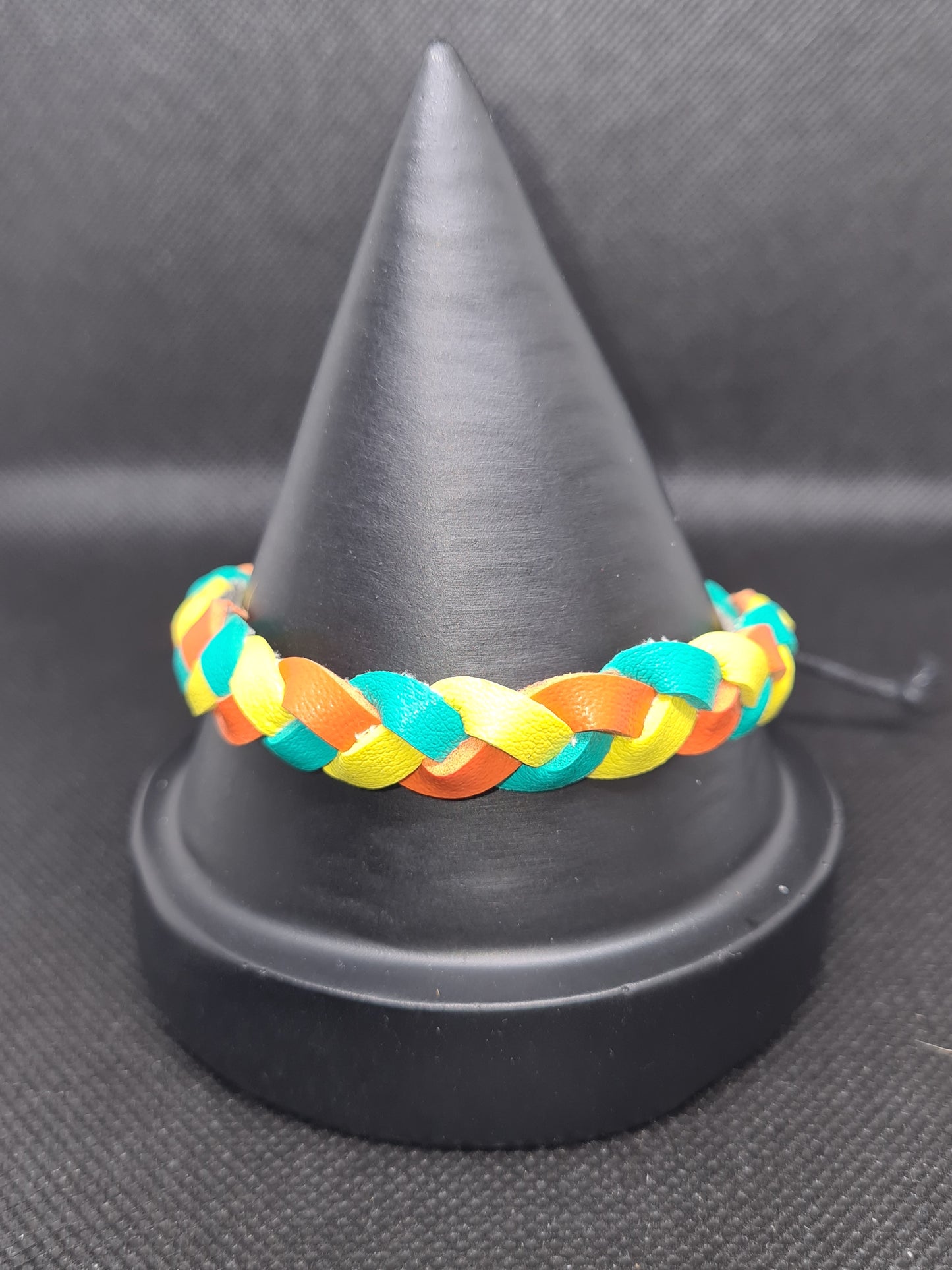 Leather Multi Colour Mixed Style Bracelet, Black