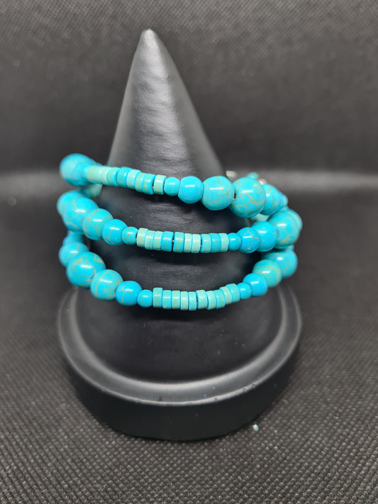 Turquoise Memory Bracelet