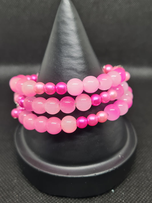 Pink Memory Bracelet