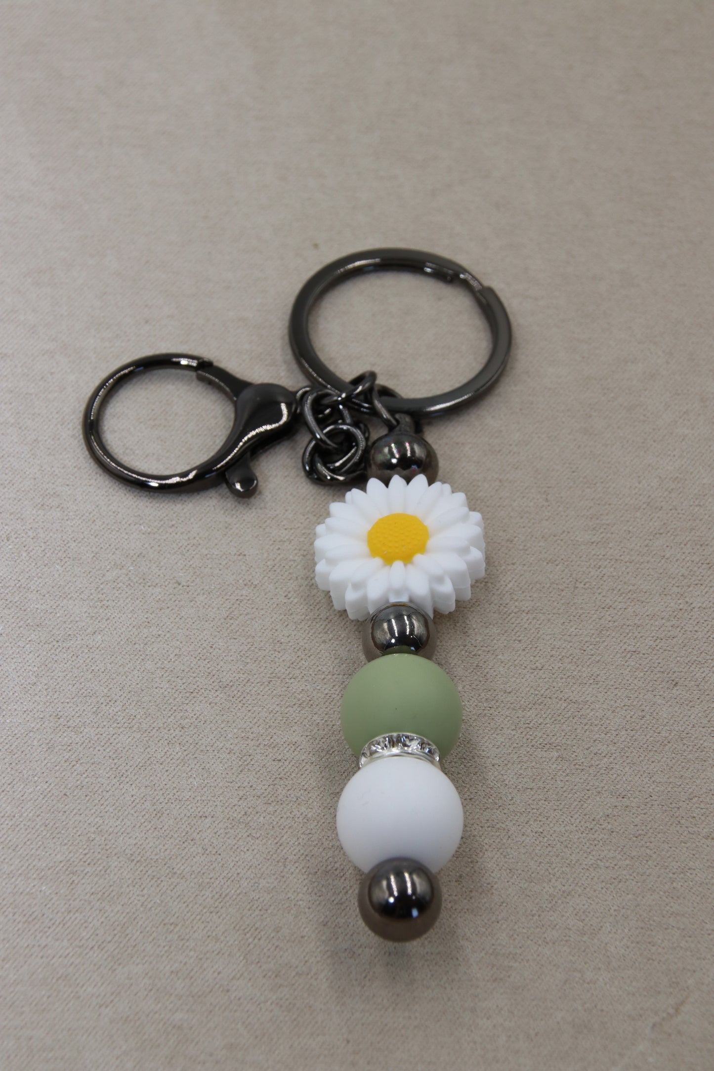 Flower Themed Keychains (Various)