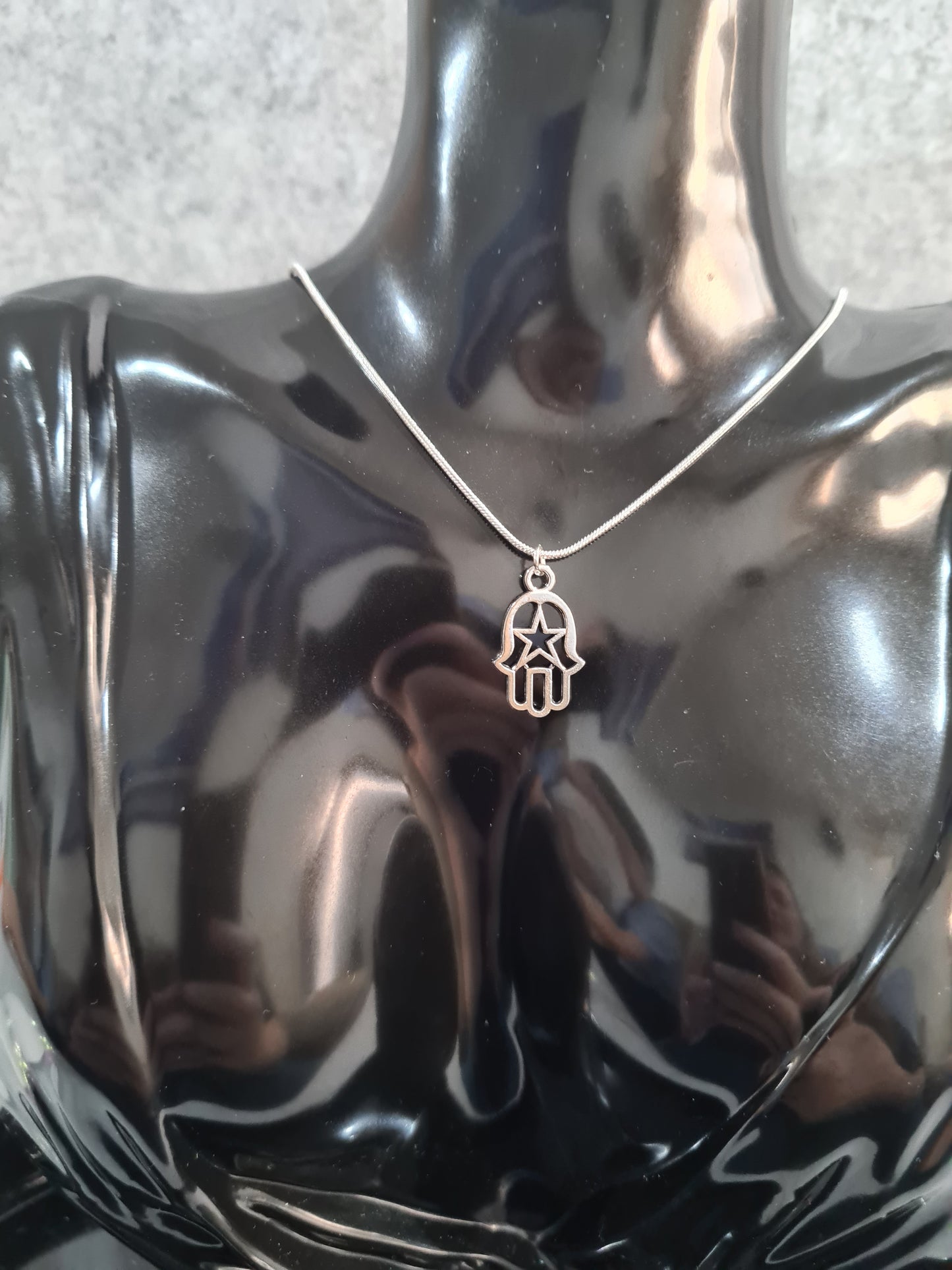 Assorted Metal, Silver, Necklace