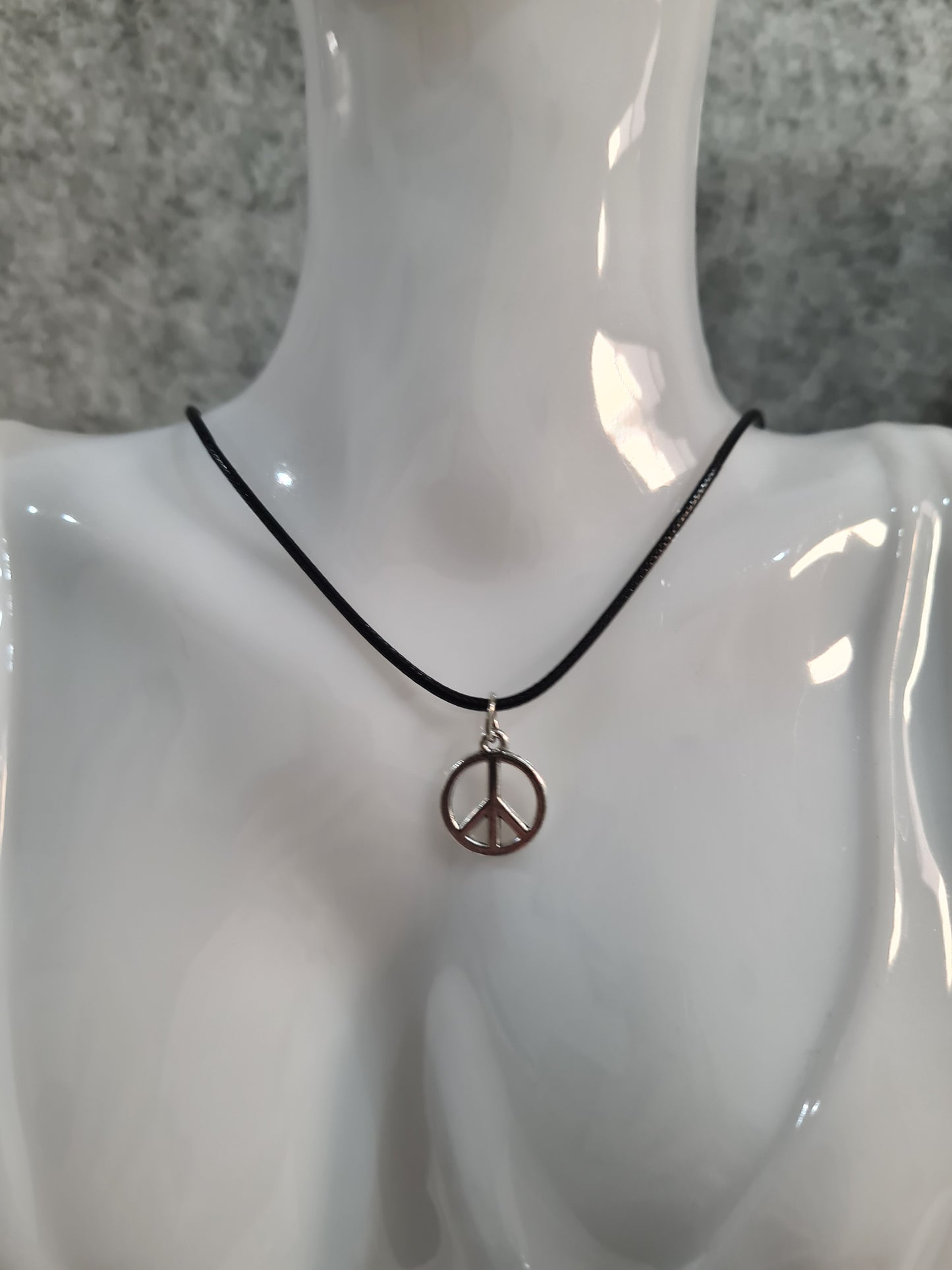 Assorted Metal, Leather, Necklace
