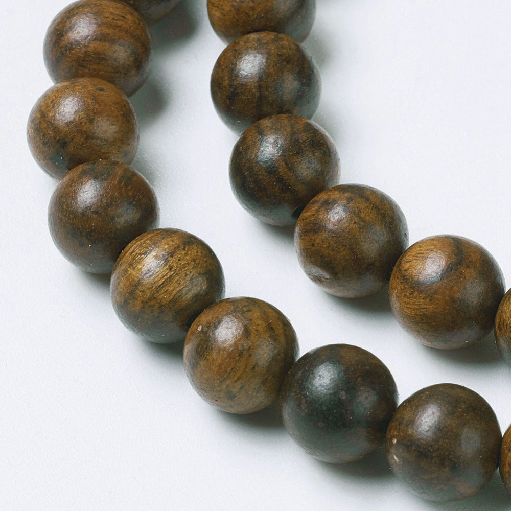 Yellow Rosewood Memory Bracelet - Multi-strand - 8mm