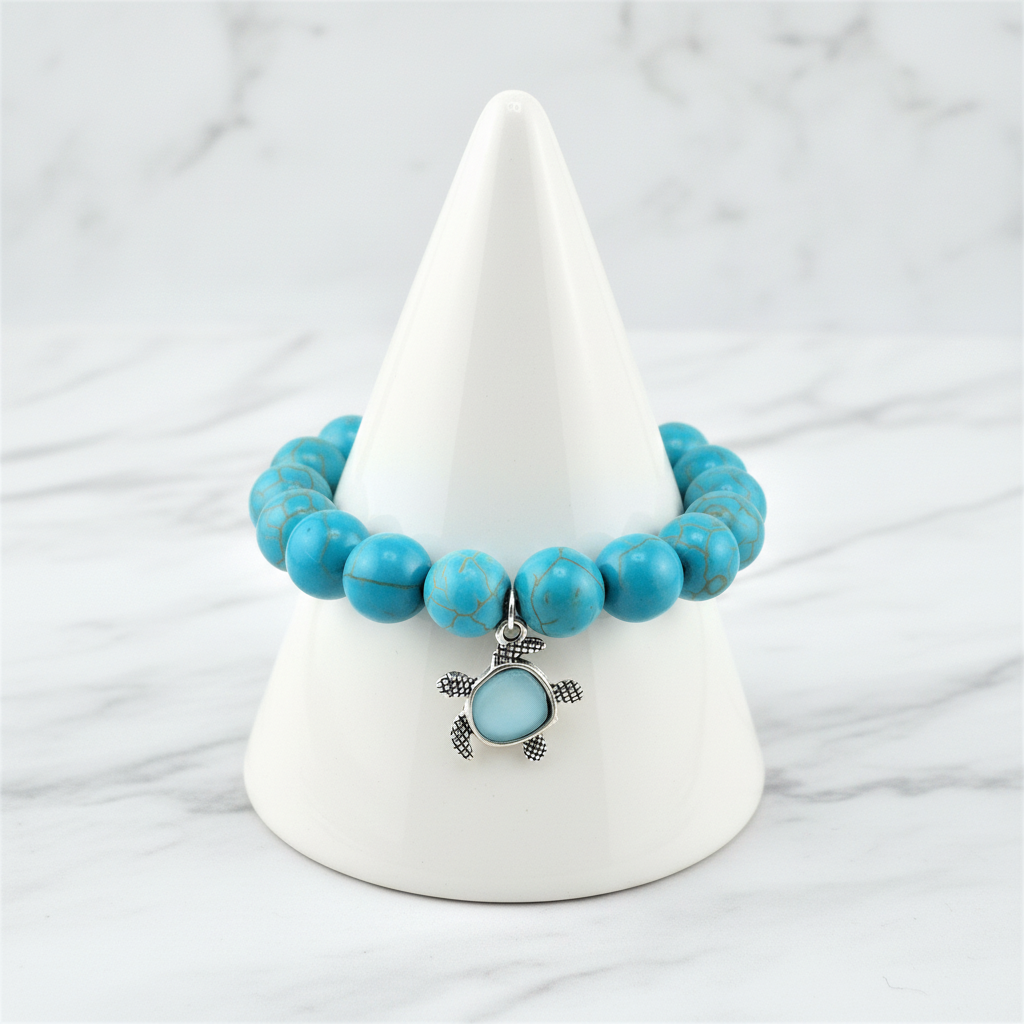 Blue Turtle Bracelet