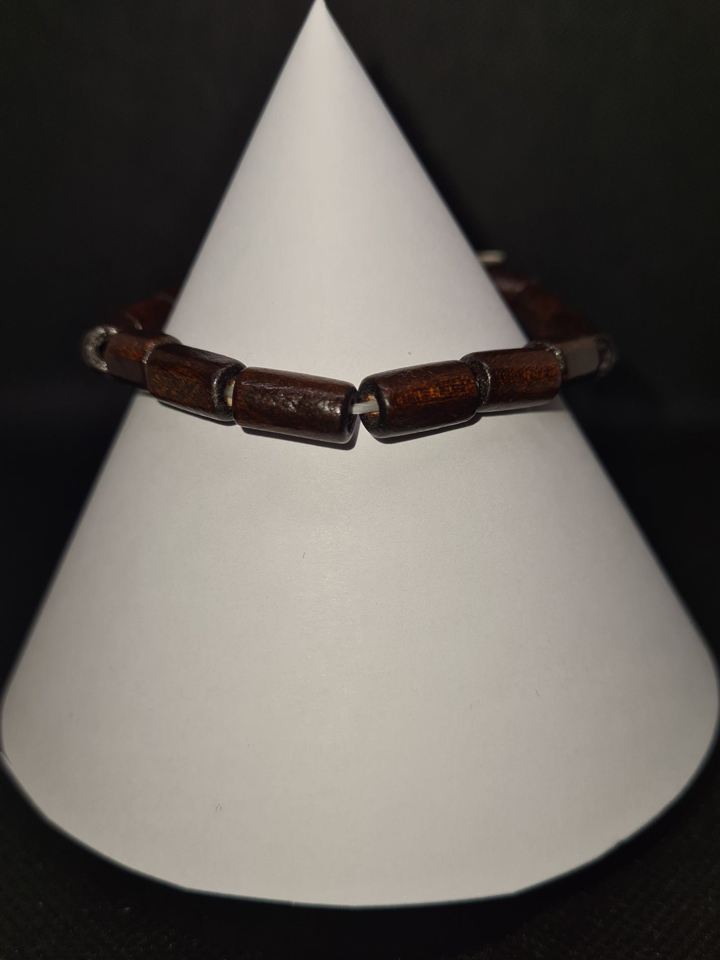 Men's Bracelet (Wooden Bead/Coconut Shell/Volcanic Stone)