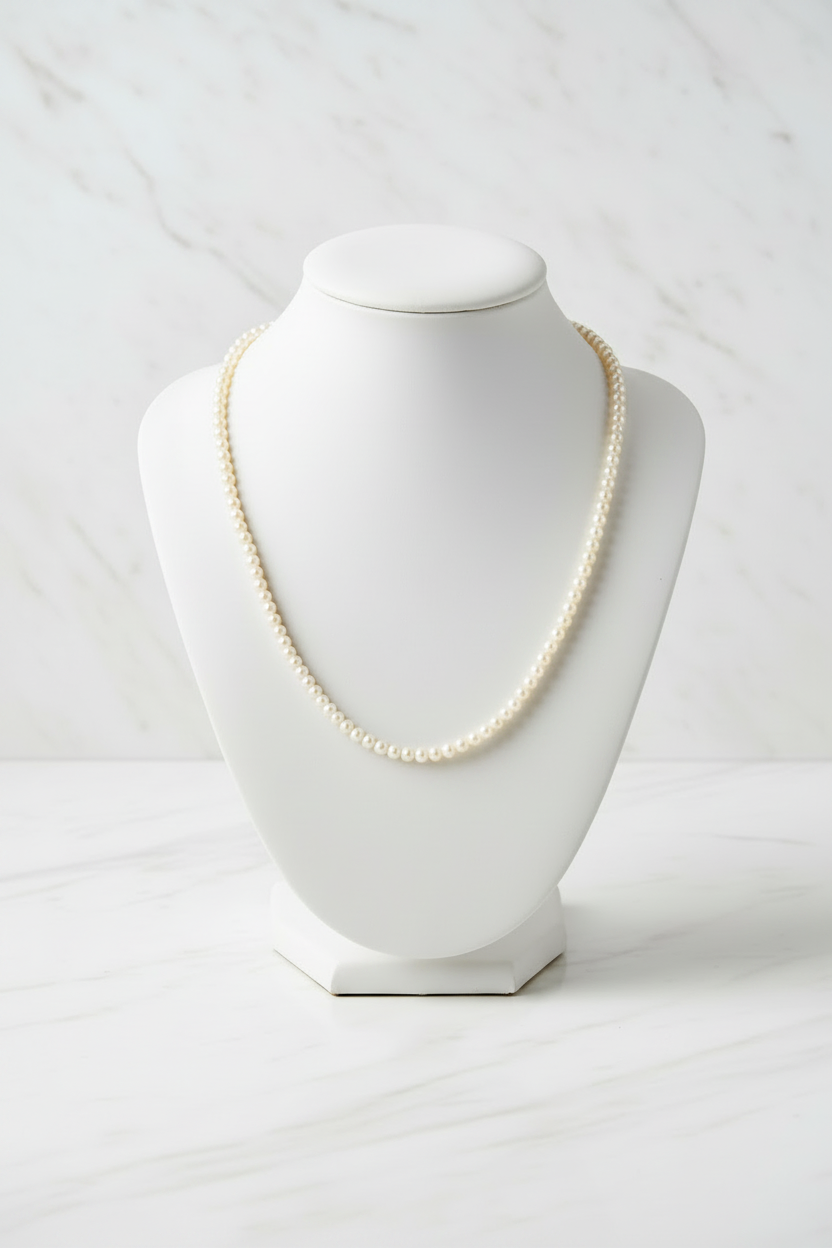 Medium pearl necklace
